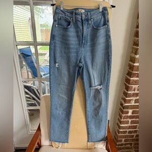 Madewell Distressed Jeans